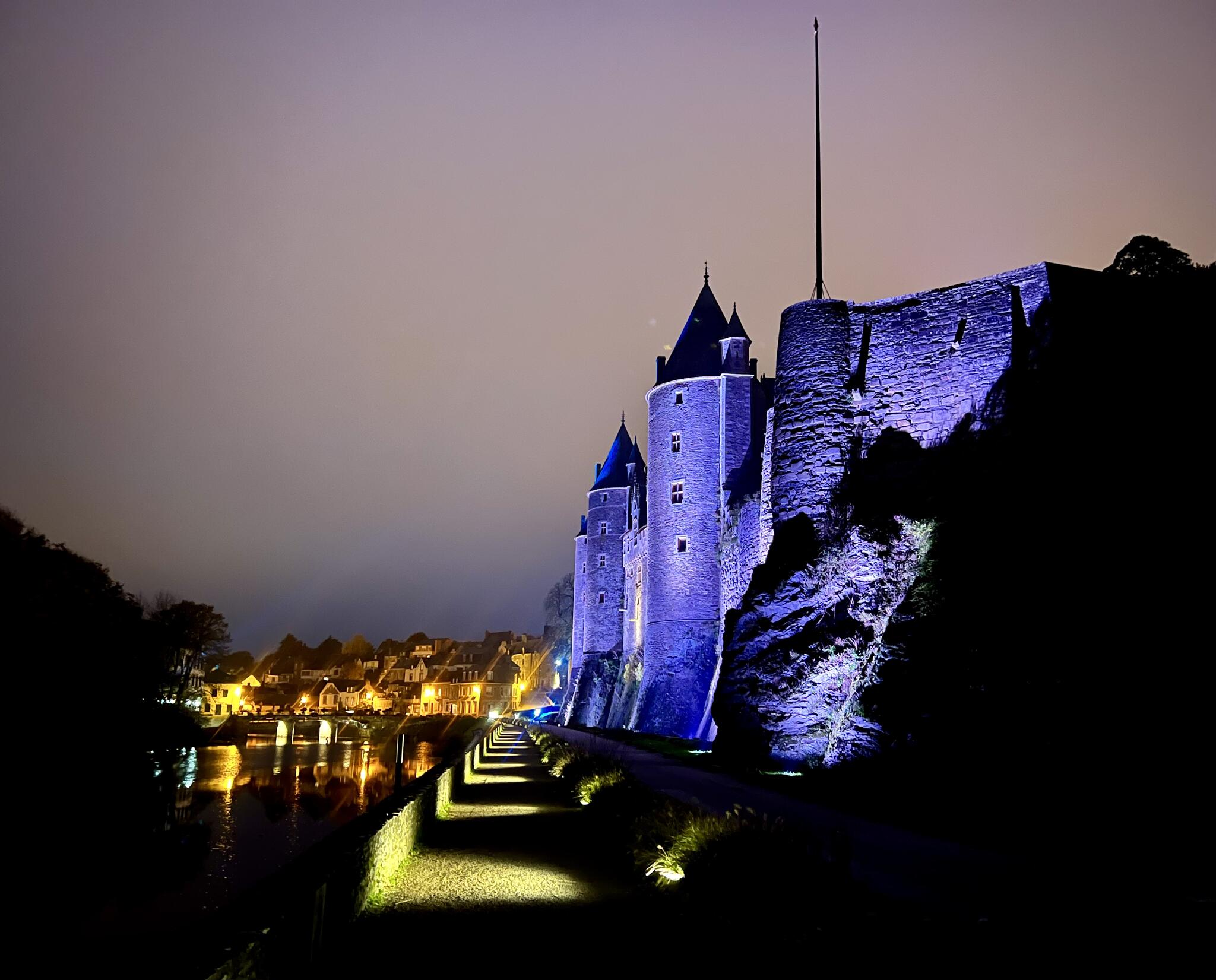 Au coeur de la nuit bretonne [Photo de Sophie Thiry]