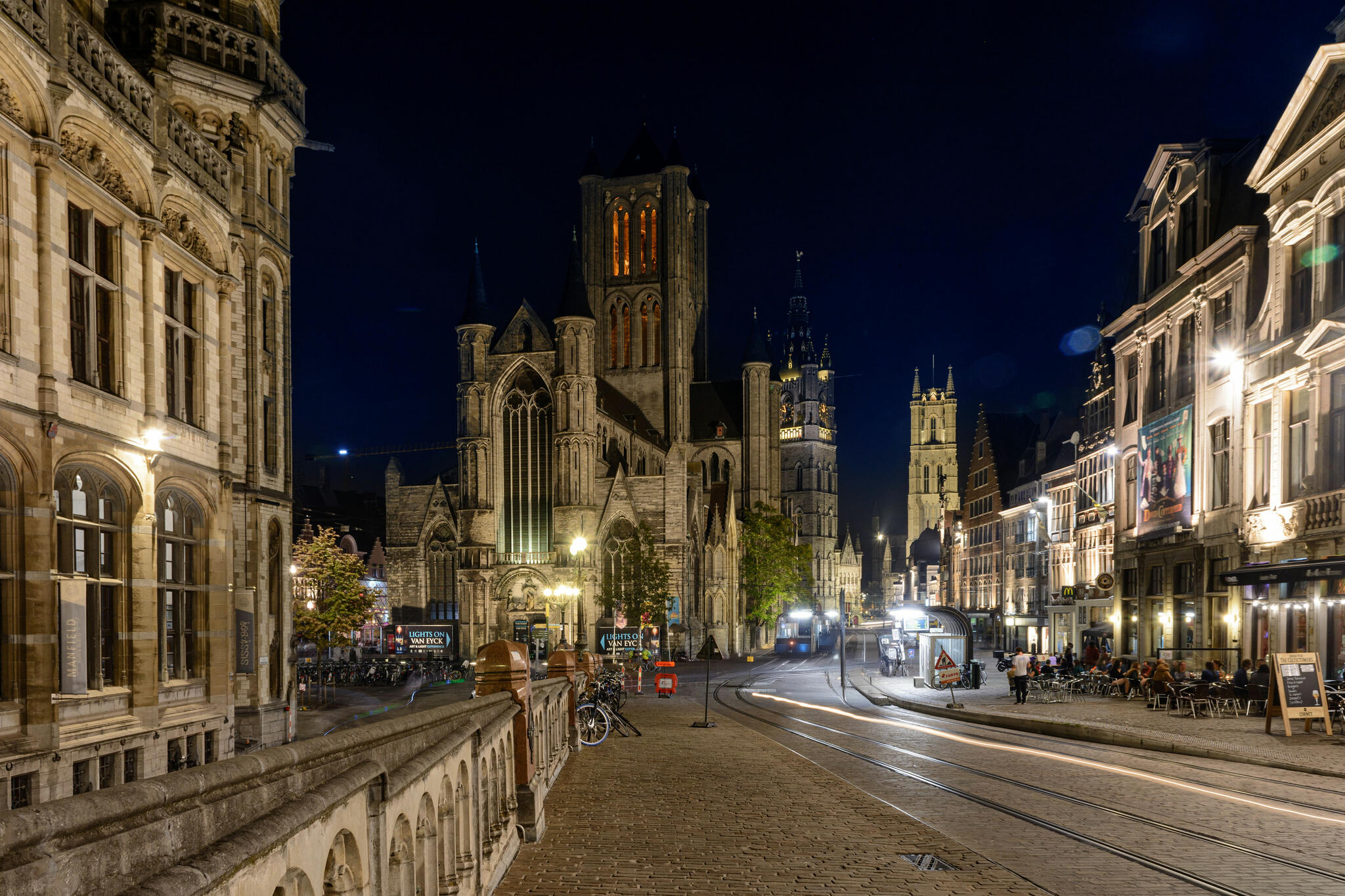 Gand by night [Photo de André Defaweux]