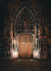 Porte de l'&eacute;glise St Germain Amiens