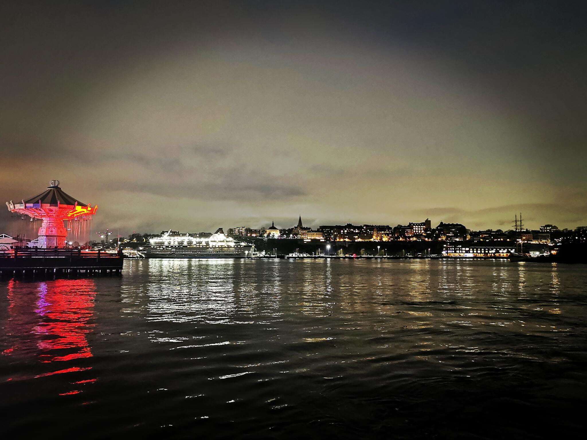 Stockholm la nuit [Photo de Anne Sanchez]
