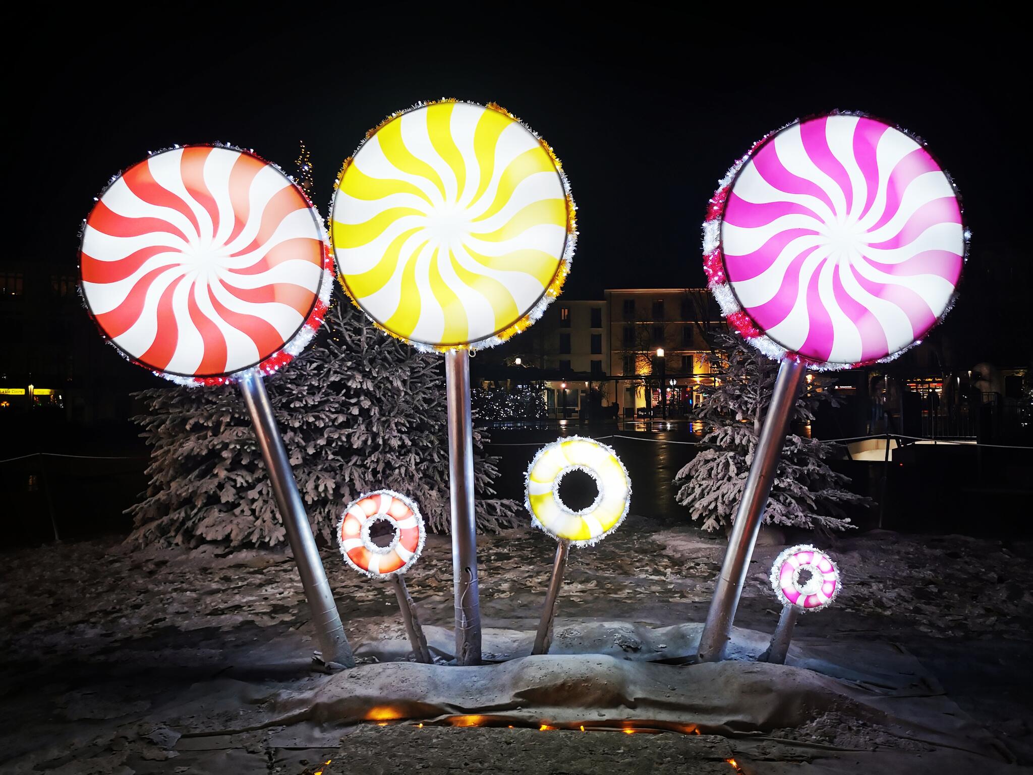 Sucettes de No&euml;l [Photo de Anne Sanchez]