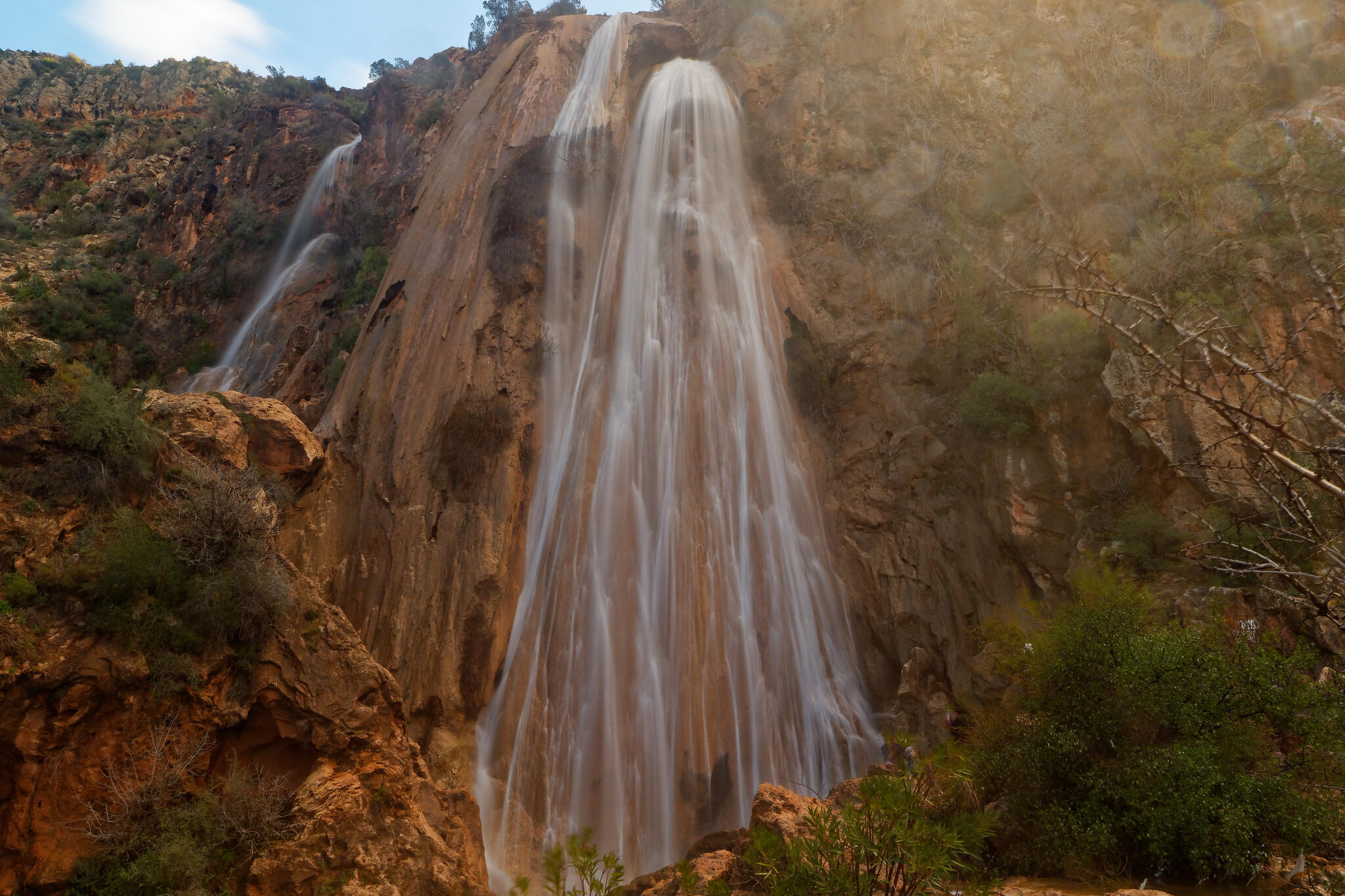 Voile de la mariée, Imouzzer, Maroc [Photo de Gérard Bronnec]