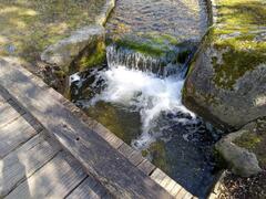 Un petit pont de bois