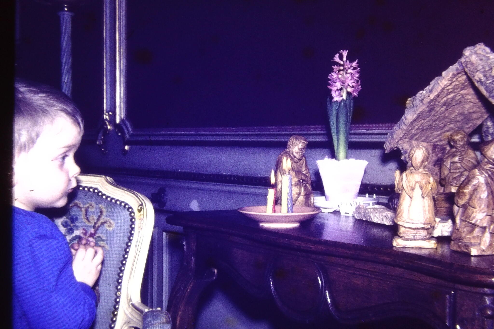 Noël 1959 KODAK Ektachrome 100 [Photo de Jean Putzeys]