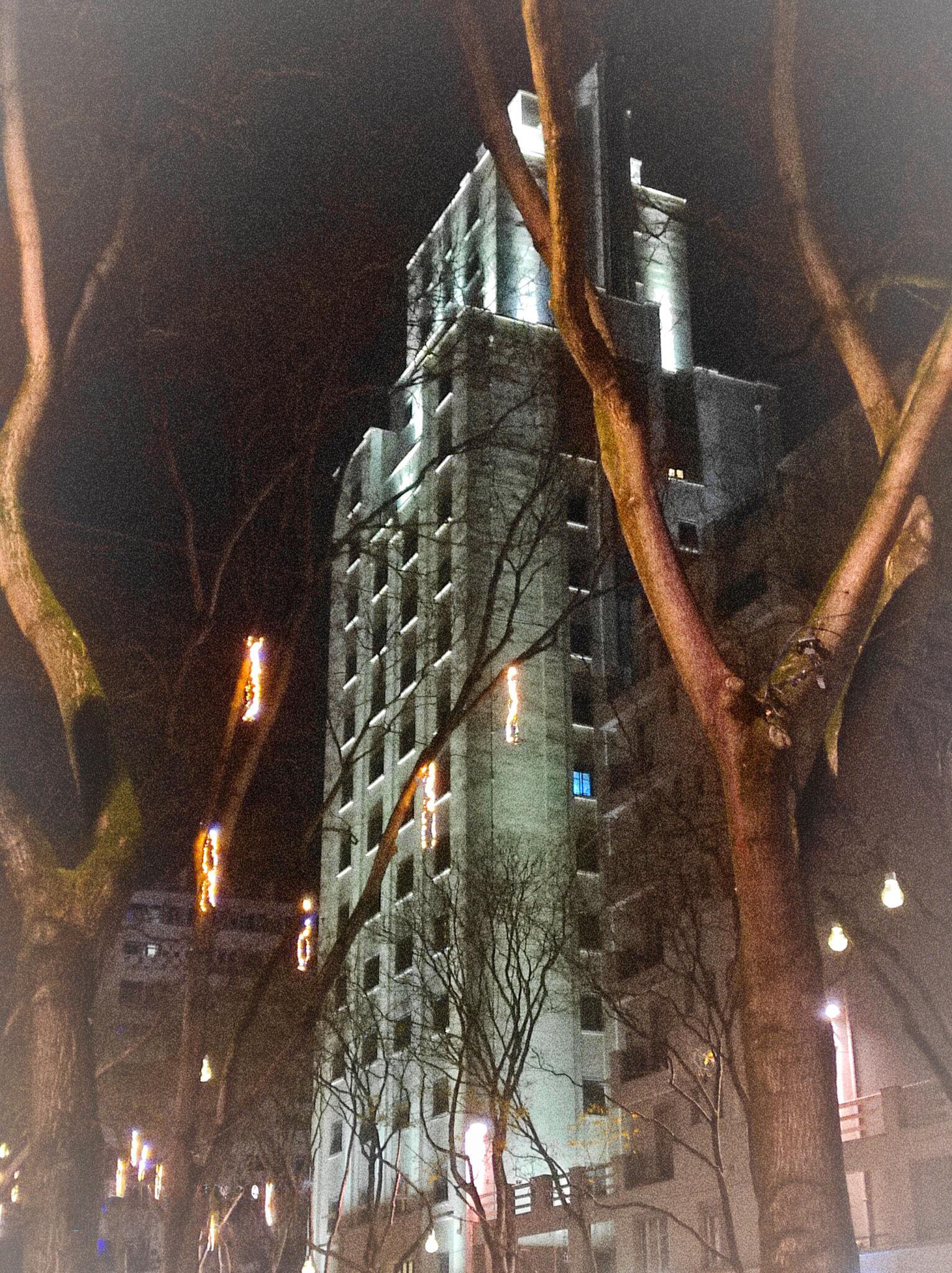 Gratte ciel Villeurbanne [Photo de Claudine Strohm]