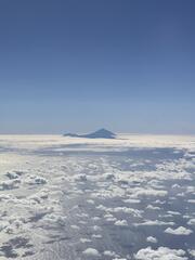 Le sommet du Teide au dessus des nuages