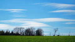 Des vagues de nuages