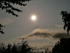 Pleine lune à Xhoffraix