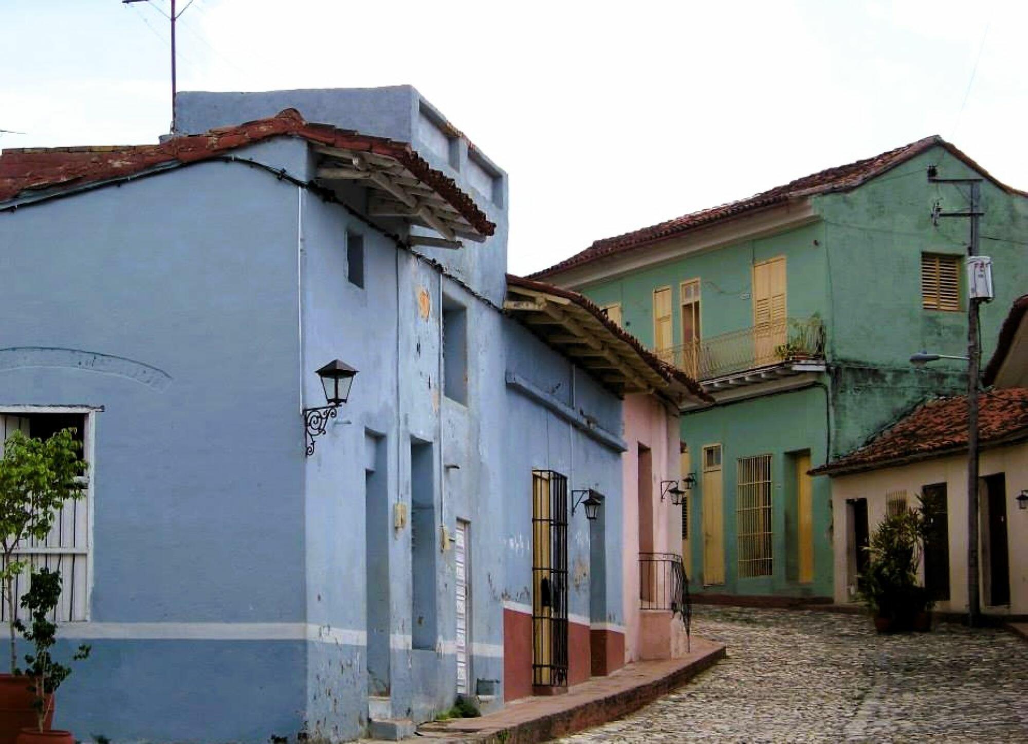 Les couleurs de Trinitad à Cuba [Photo de Caroline Dony]