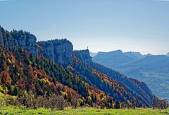 L'automne sur la région de Chambéry.