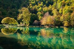 Lac de Bethmale en automne