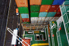 A bord du CMA-CGM Amerigo Vespucci