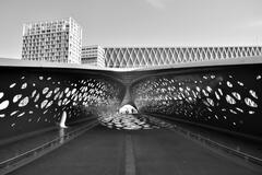 Parkbrug à Anvers et son jeu de lumières