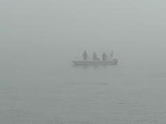 Brume sur les bancs de Terre-Neuve