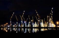 Nuit industrielle au Havre