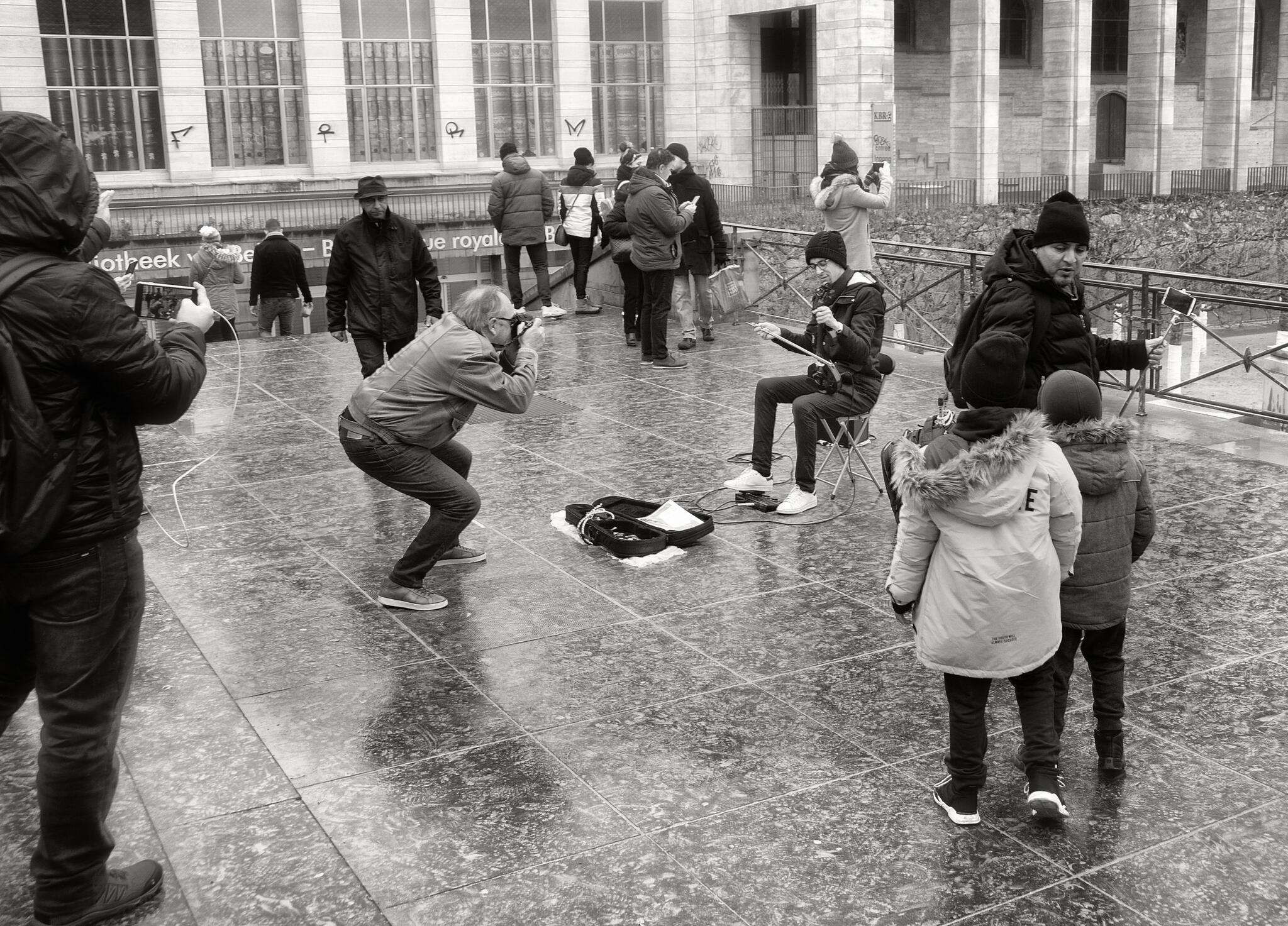 Je suis un artiste - Bruxelles [Photo de Jean-Marie Aldenhoff]