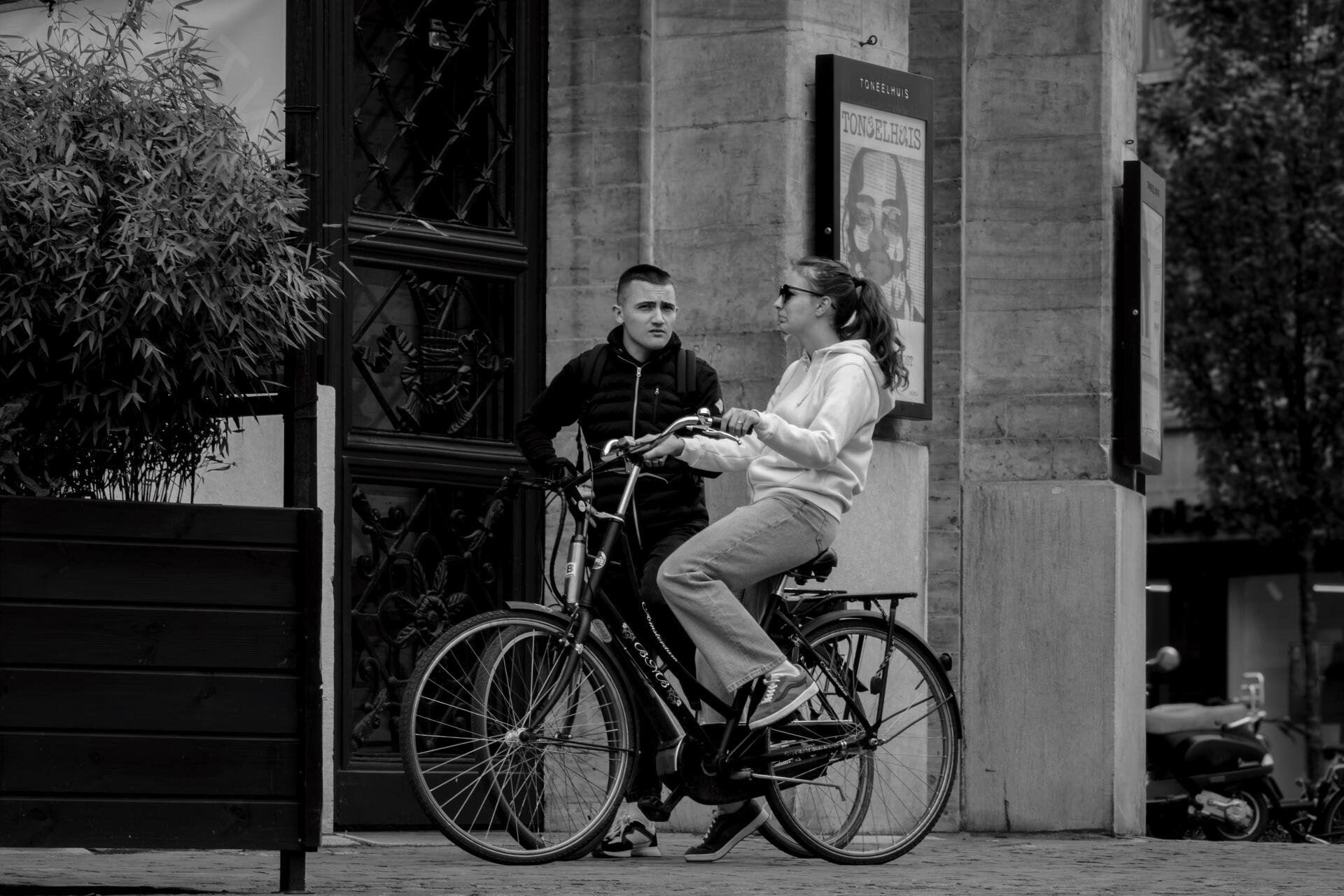 À bicyclette [Photo de Dominique Franssen]