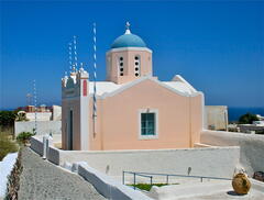 Orthodoxhie à Santorin