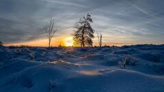 Coucher de soleil sur Brackvenn