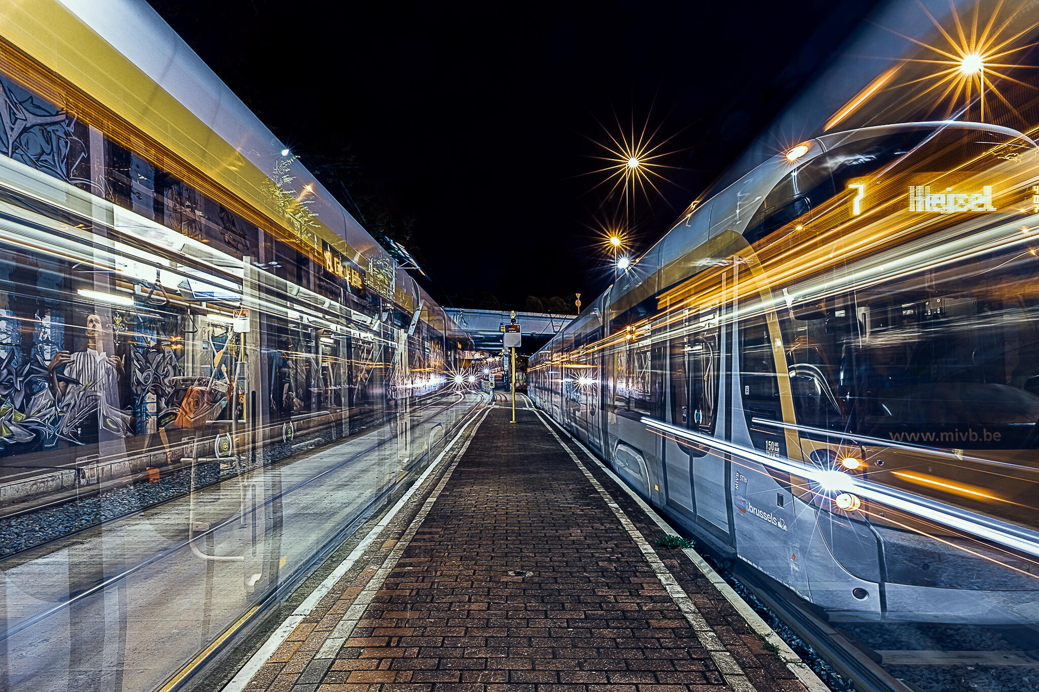 Chassé-croisé [Photo de Nathalie Aubecq]