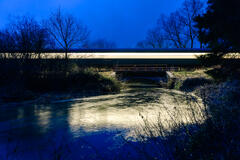 Lueurs sur l'Eau Blanche