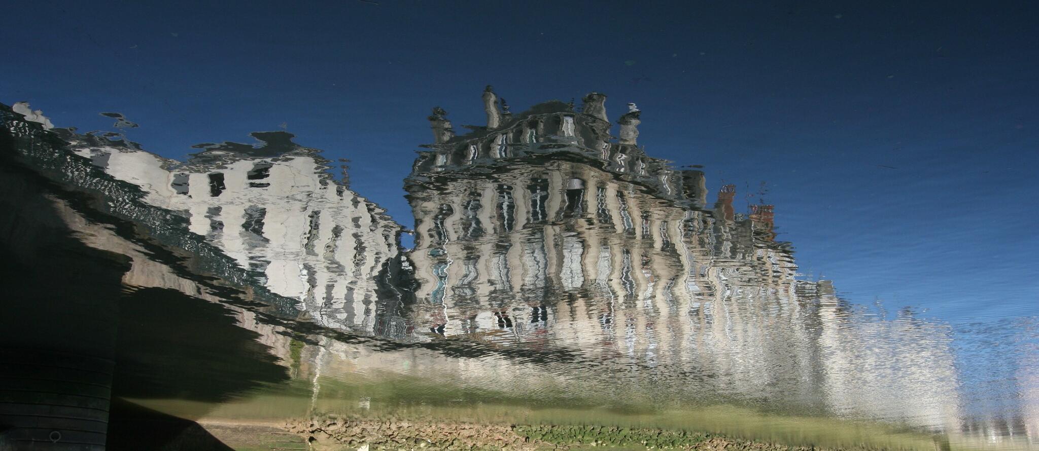 Trouble reflet (La Nive à Bayonne) [Photo de Jean Putzeys]