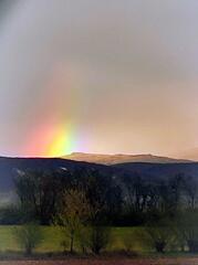 Arc en ciel au-dessus du Bugey