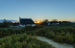 Authentiques Cabanes de guardian dans son milieu naturel