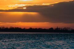 Haut chaleureux sur champ de neige