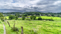 Panorama champêtre de Xhoris