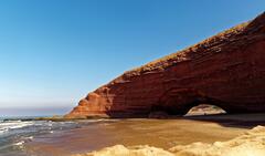 Arche de Legzira, cote atlantique, Maroc