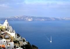 Santorin, la caldera
