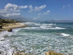 Crète, quand la mer s'agite
