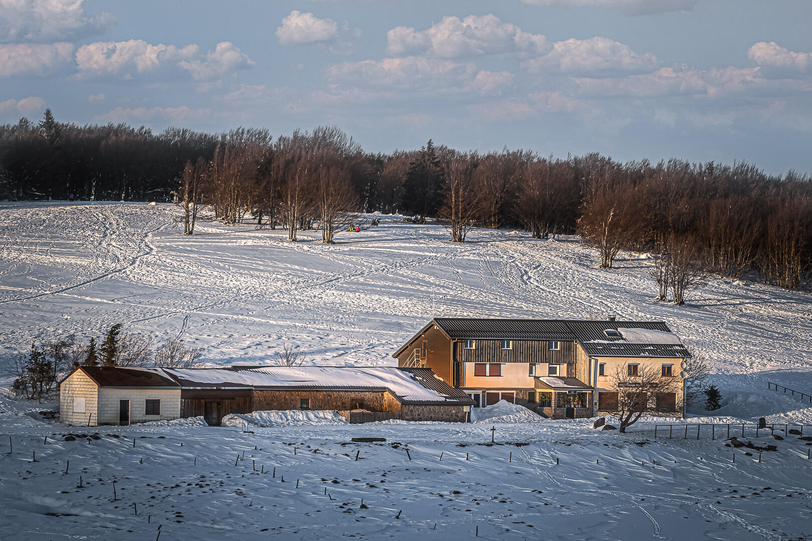 Randonnée, étape gourmande [Photo de Robert Cure]