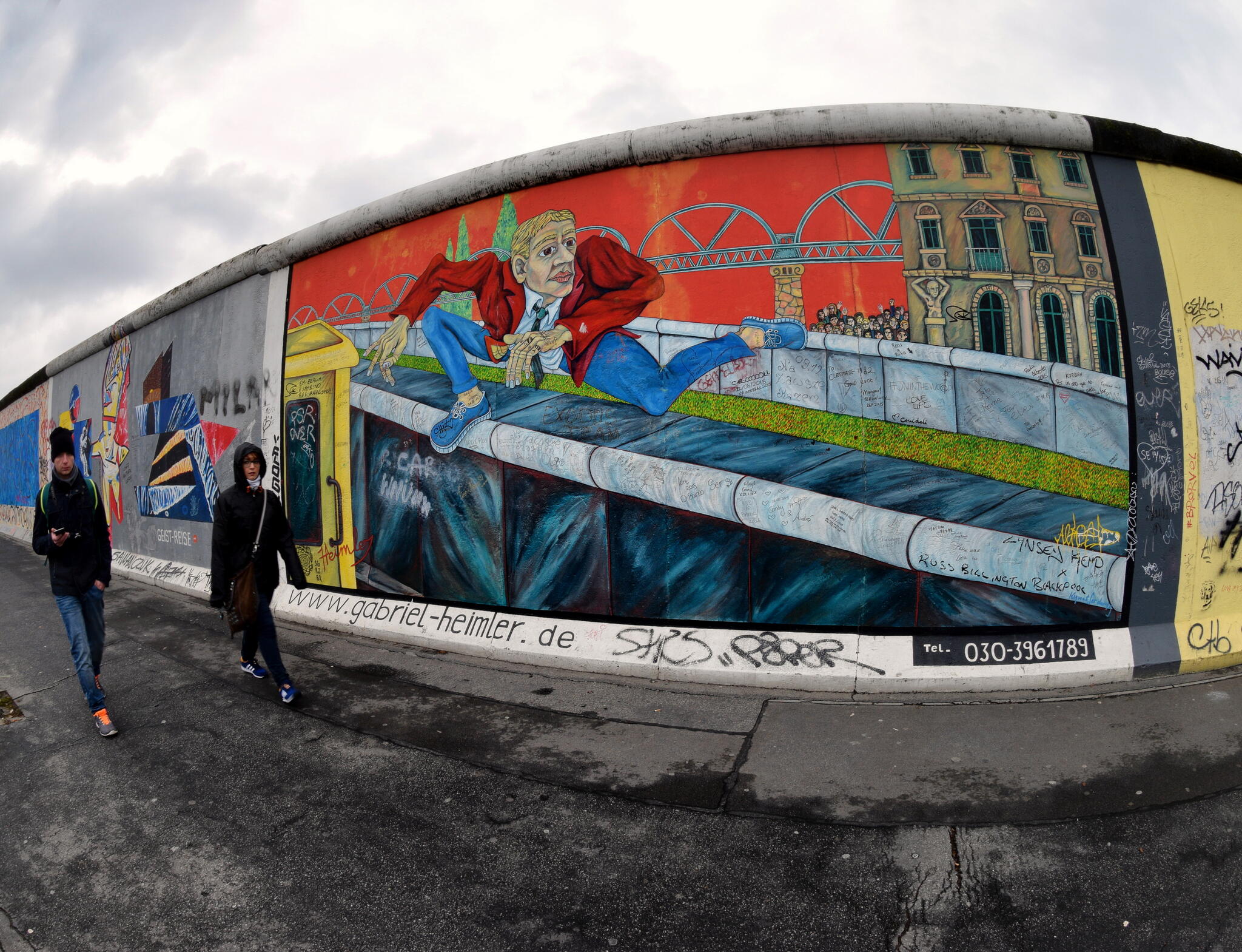 enfin libre - East Side Gallery Berlin [Photo de Jean-Marie Aldenhoff]