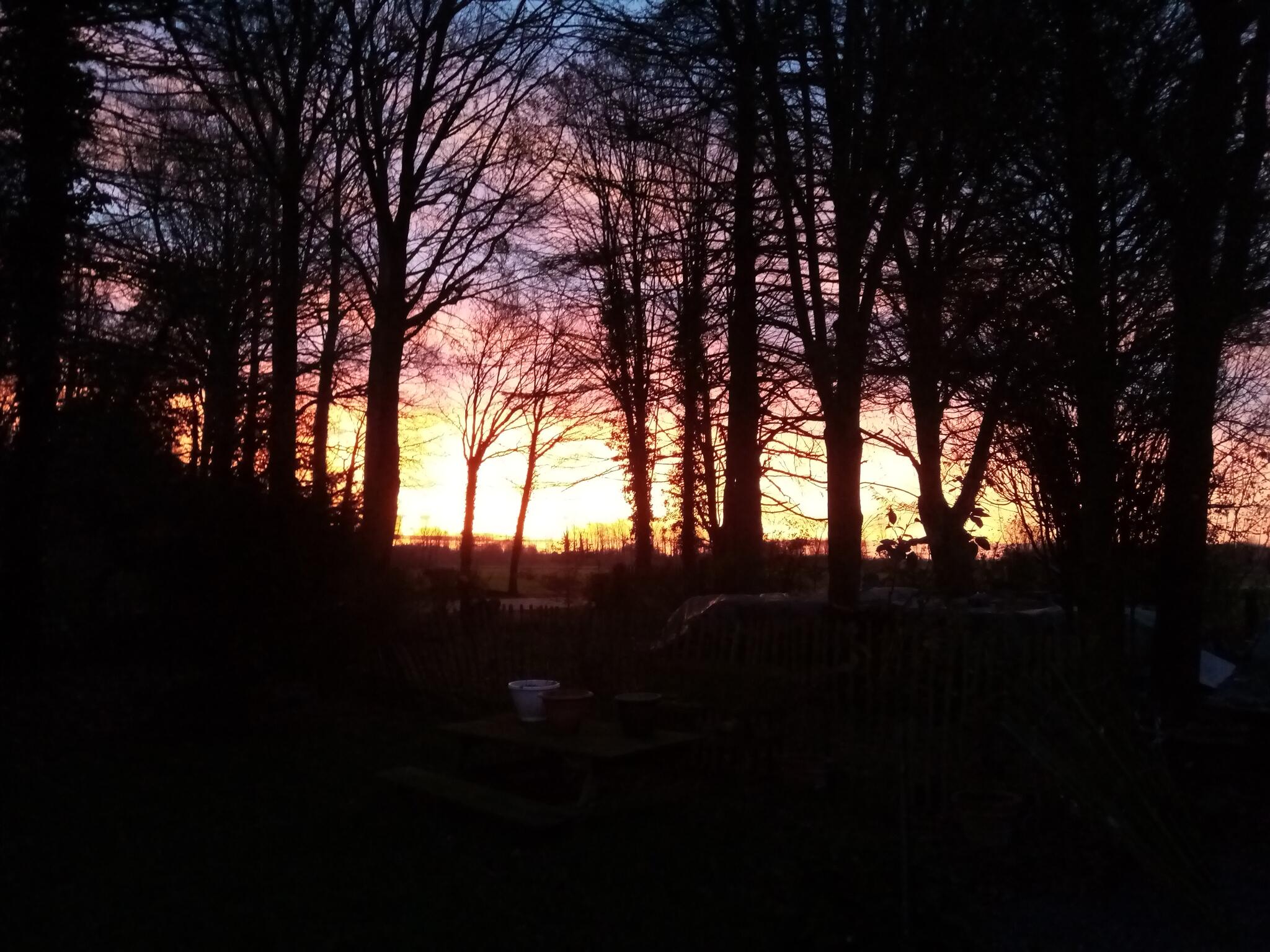 Coucher ou lever de soleil  [Photo de Rita Autem]