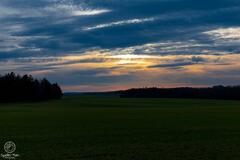 Couché de soleil Condroz 