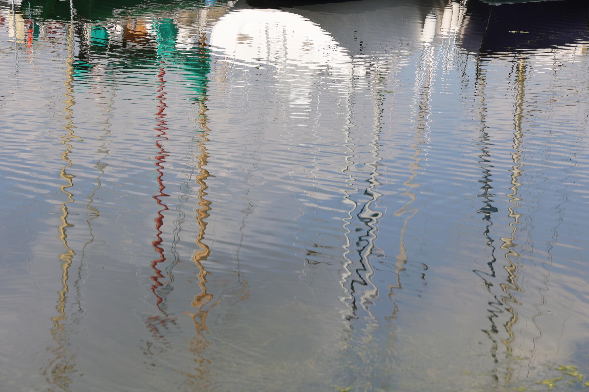 Reflets nautiques [Photo de Bernadette Chevalier]