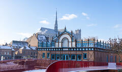 Amiens sous la neige