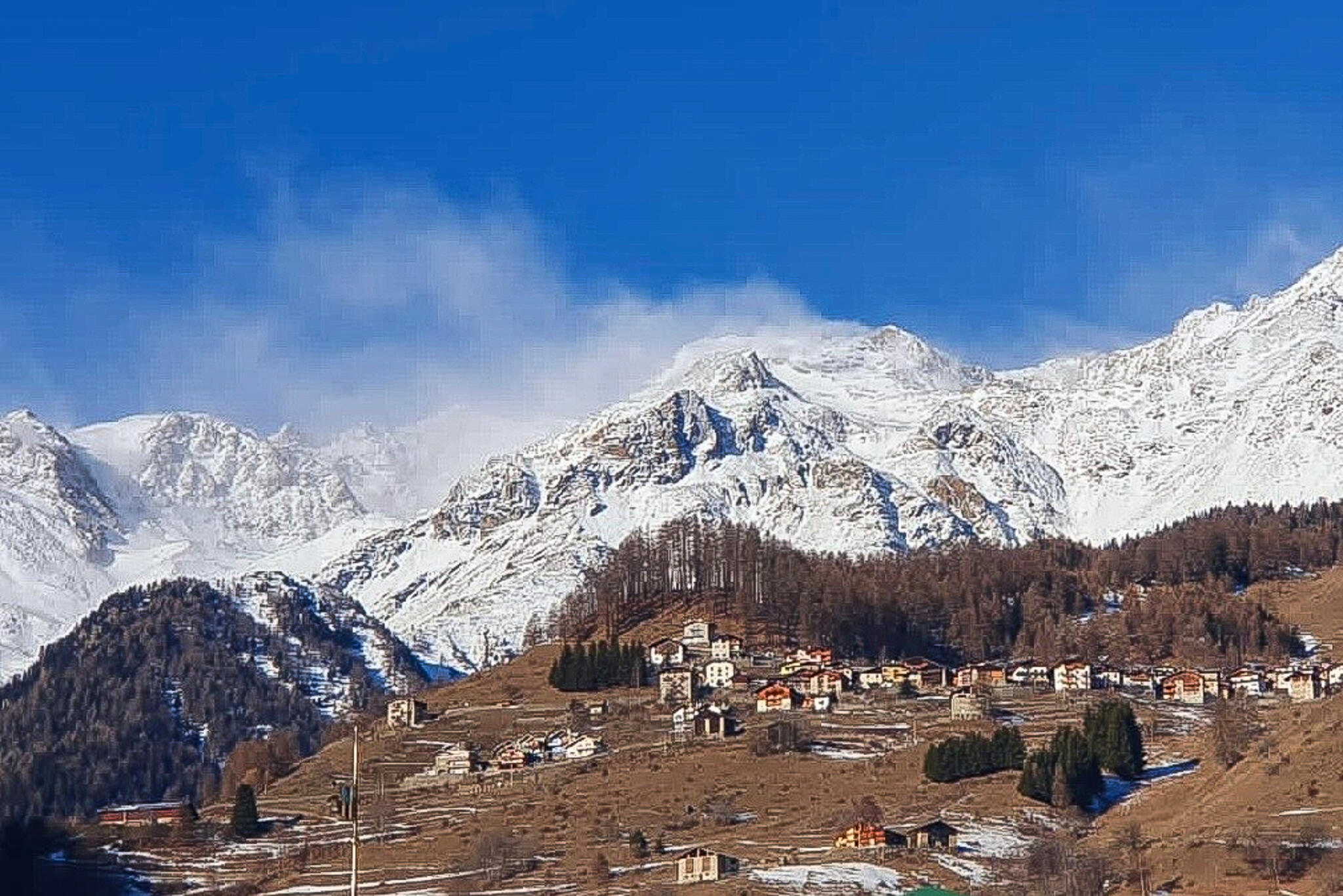 Village aux pieds des g&eacute;ants